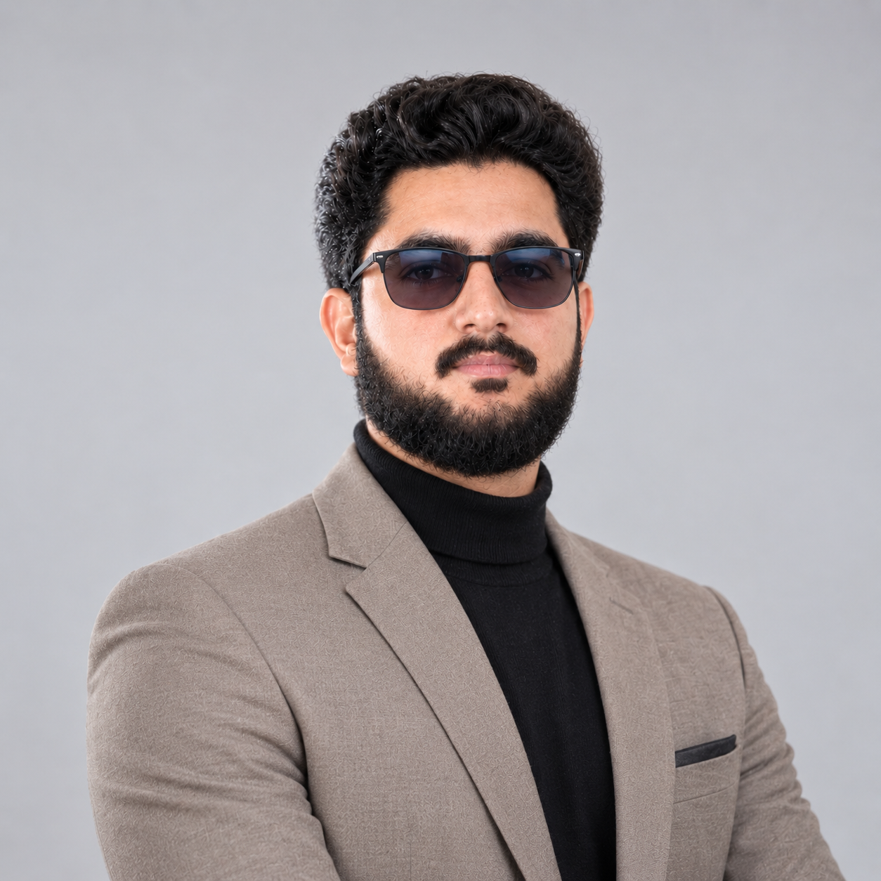 Portrait of Afaq Khan — Creative Developer